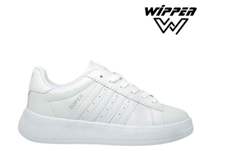 G- WİPPER SPOR - 035 - CİLT / BEYAZ-BEYAZ