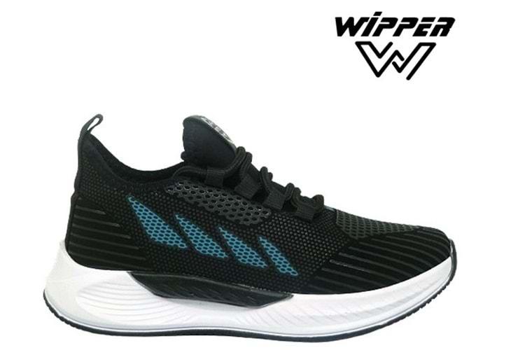 G- WİPPER SPOR - 8011 - CİLT / SİYAH-PETROL
