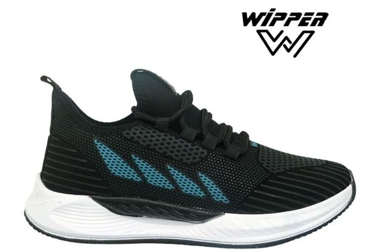 M- WİPPER SPOR - 8011 - CİLT / SİYAH-PETROL