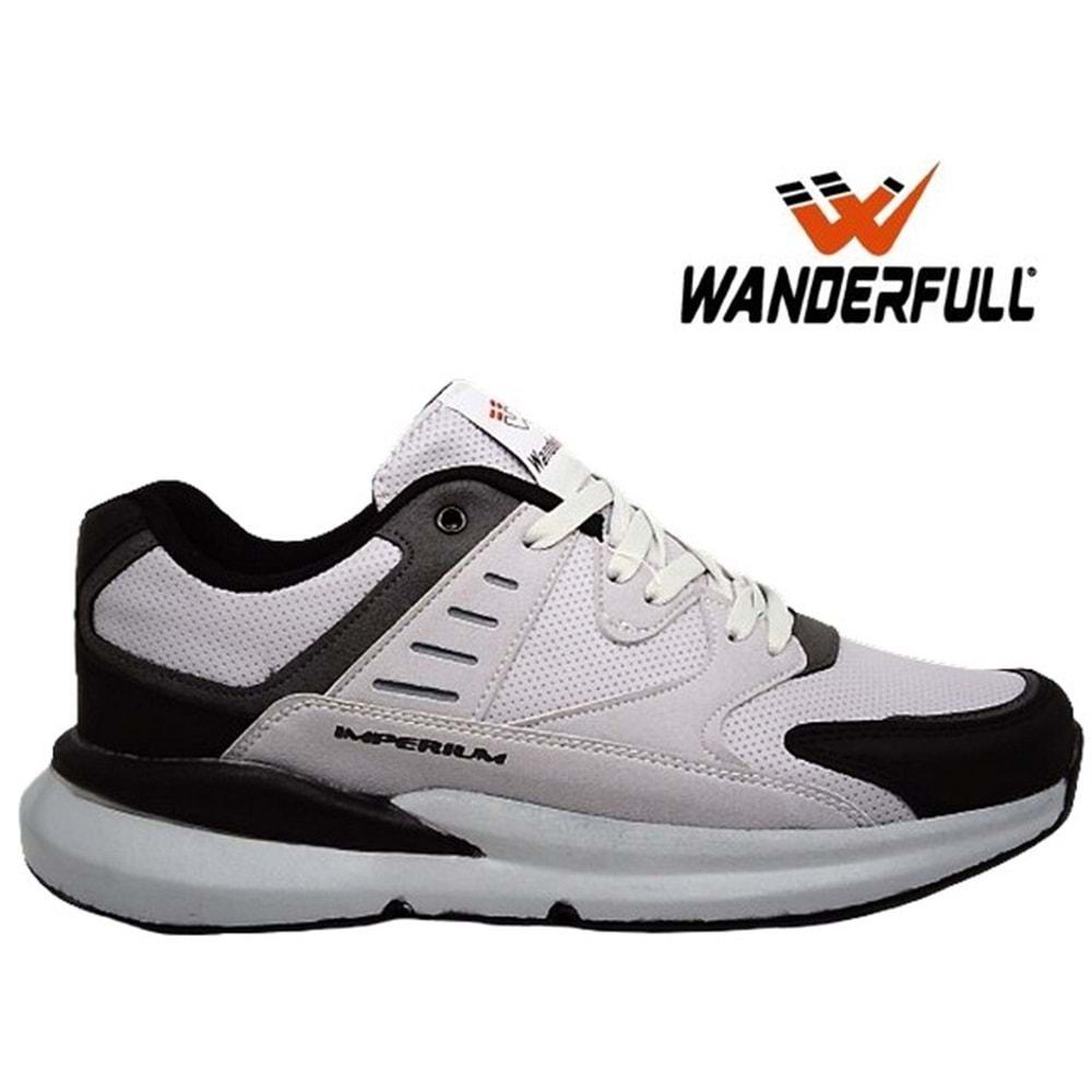 M- WANDERFULL SPOR - 4132 - CİLT / BUZ-SİYAH