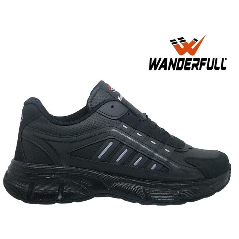 M- WANDERFULL SPOR - 4270 - CİLT / SİYAH-SİYAH